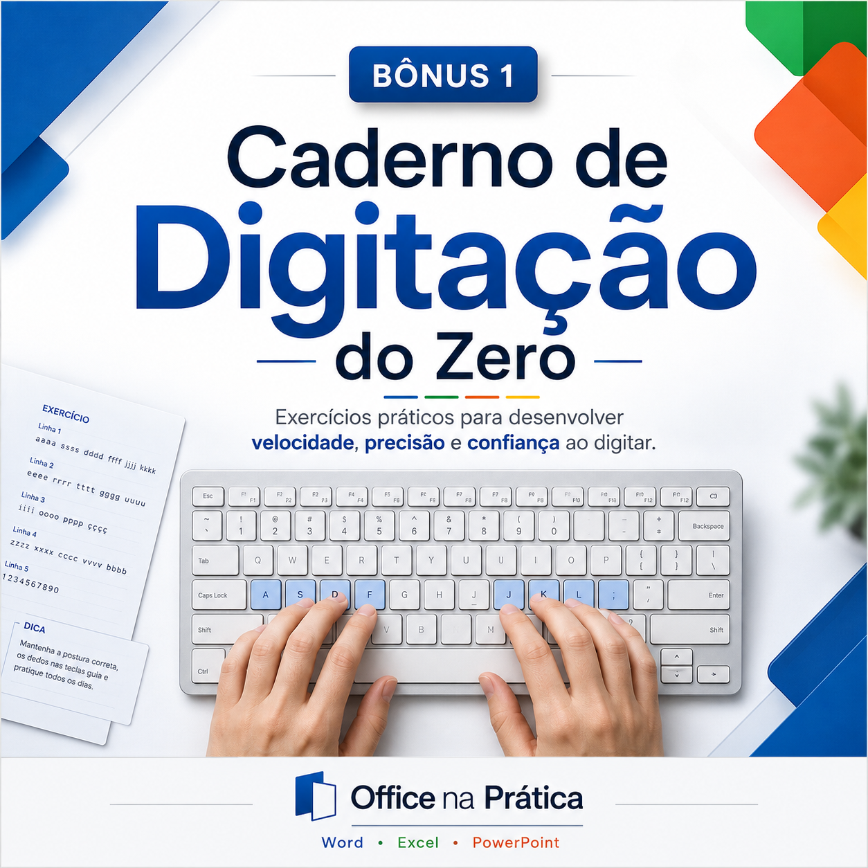 Caderno de Digitação do Zero