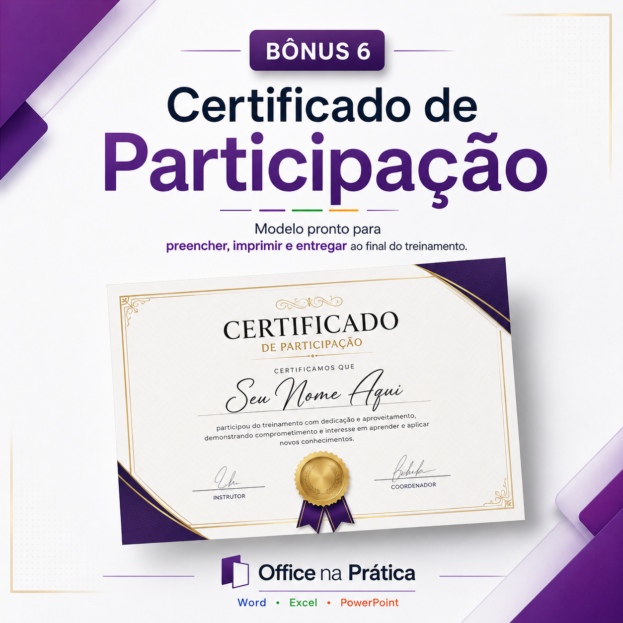 Certificado de Participação