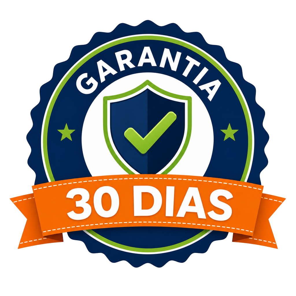 Selo de garantia de 30 dias